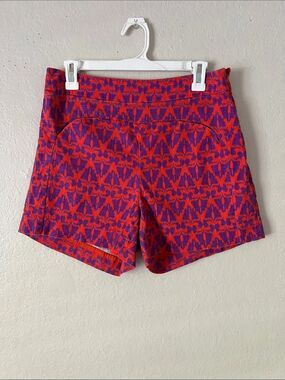 EUC Cartonnier by Anthropologie High-Waist Geometric Ikat Print Shorts 8